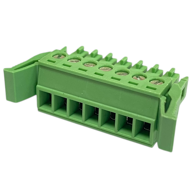 15EDGKG-3.5-07P-14-2000Z(H) - TERMINAL BLOCK 7W PLUG IN PRESS GREEN